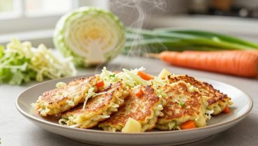 Vegetable pancakes in 25 minutes: the crispy recipe that transforms cabbage and potatoes into a complete dish