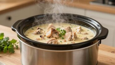 Slow Cooker Chicken and Dumplings: the refrigerated biscuit technique that saves 30 minutes of prep