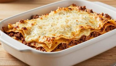 Lasagna Bolognese: the traditional technique of Emilia-Romagna with homemade béchamel and 2-hour simmered sauce