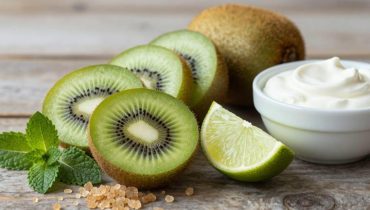 Kiwi lime tartlets: how to succeed with crystallized mint leaves in 3 simple steps