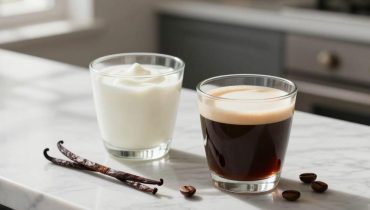 Two-tone panna cotta: the tilting technique to create a spectacular two-layer dessert