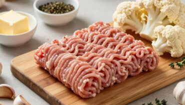 Garlic Butter Ground Turkey and Cauliflower: the complete one-pan recipe