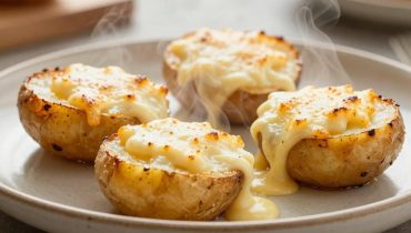 Stuffed potatoes: the double cooking technique for a perfectly golden gratin