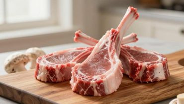 Old-fashioned lamb chops with mushroom sauce: a tasty dish ready in 40 minutes flat