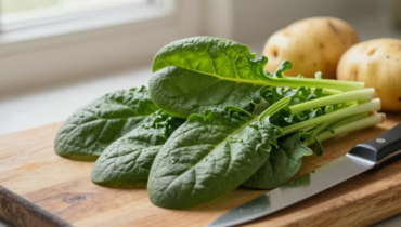 Potato and spinach tortilla: the healthy 6-portion recipe that replaces eggs with breadcrumbs