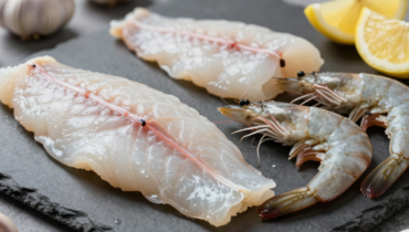 Garlic and butter fish and shrimp: a luxurious dish ready in less than 30 minutes and suitable for the ketogenic diet