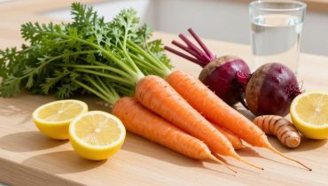 Morning detox: how carrot, beetroot, and turmeric improve your vision and energy in one week