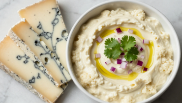 Cauliflower and Morbier: the unexpected recipe for a spread with cheesy and Middle Eastern flavors