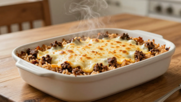 Ground beef and cheese rice: the comfort dish prepared in 30 minutes flat Ground beef and cheese rice: the comfort dish prepared in 30 minutes flat