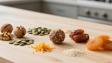 Natural energy: these dried fruit and seed rolls replace sugary bars in 30 minutes