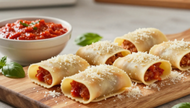 Sausage and Three-Cheese Lasagna Rolls: the secret to a taste that’s even better after 24h of rest