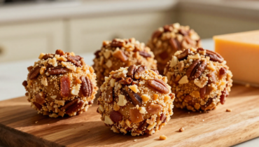 Mini bacon-cheddar cheese balls: the low-carb recipe that is a hit at every party