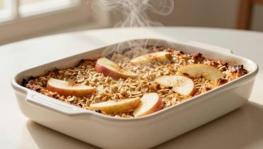 Healthy breakfast: how the Oatmeal Apple Bake revolutionizes meal prepping for rushed mornings