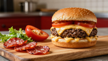Nostalgic Pizza Burger: the fusion recipe that transforms two classics into a single comfort dish Nostalgic Pizza Burger: the fusion recipe that transforms two classics into a single comfort dish