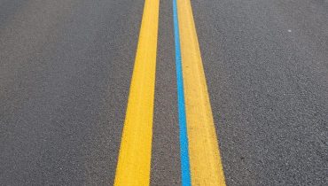 Road signaling: the blue line appearing on American roads hides a little-known tribute to law enforcement