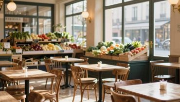 Maison Saint Martin: this 10th arrondissement brasserie combines a covered market, coffee shop, and chef’s cuisine since September 2025