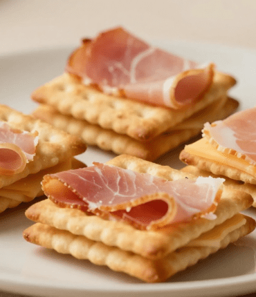 Express appetizer: these Ritz ham and cheese mini-sandwiches ready in 20 minutes conquer buffets