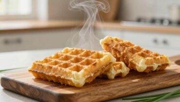 Savory potato waffles: the crispy recipe that replaces bread and patties for less than €2