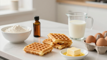 Homemade waffles: this trick with room temperature milk changes everything for a perfect texture