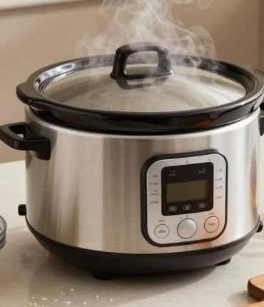 Slow Cooker Rice: how this one-pot dish combines chicken, cheddar, and broth for an effortless complete meal