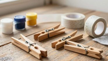 Broken wooden clothespins: 10 ingenious ways to give them a second life