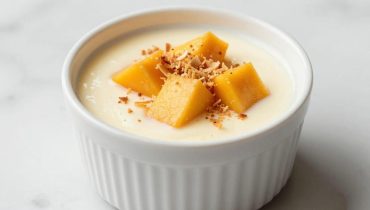 Coconut and Mango Panna Cotta: the creamy recipe ready in 25 minutes (refrigeration included)