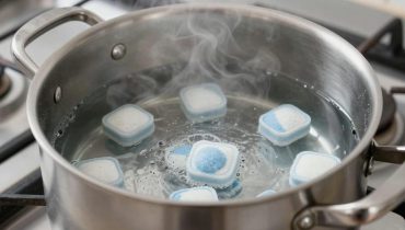 Grimy gas grates: how a dishwasher tablet lifts 30 minutes of cooking without scrubbing Grimy gas grates: how a dishwasher tablet lifts 30 minutes of cooking without scrubbing