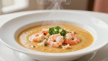 Crab and shrimp bisque: how smoked paprika and cream transform a simple broth into a gourmet dish
