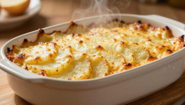 Hamburger and Cheese Potato Casserole: a complete family dish ready in less than an hour