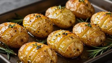 Oven-baked scored potatoes: how to get a crispy exterior and a fluffy interior in a single bake