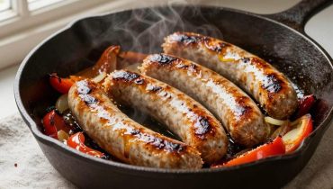 Caramelized Italian Sausages with Peppers: Why High-Temperature Cooking Changes Everything