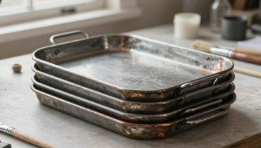 Used baking sheets: 10 practical transformations to avoid waste (magnetic boards, serving trays and more)