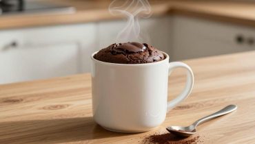 Chocolate mug cake: the 5-minute recipe without eggs or butter that costs less than €0.50