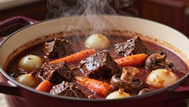 Slow cooker beef bourguignon: the secret technique for melt-in-your-mouth meat and an incomparable sauce
