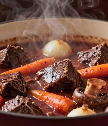 Slow cooker beef bourguignon: the secret technique for melt-in-your-mouth meat and an incomparable sauce