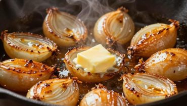 Beef with caramelized onions: how slow cooking transforms 1.3 kg of onions into a deep, sweet sauce
