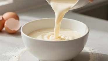 Pastry: this single-batter cake transforms into three layers during baking