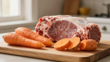 Revisited veal blanquette: how sweet potatoes and chestnuts transform this great French classic