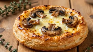 Mushroom Tarte Fine: The chef’s technique for a crispy puff pastry in 30 minutes