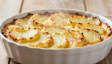 Yogurt gratin dauphinois: how to cut calories in half without losing creaminess