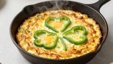 Vegetarian Frittata: how to transform peppers and potatoes into a complete meal for the whole day