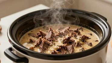 Beef Stroganoff: the slow-cooker technique that transforms the texture of the meat