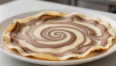 Vanilla-chocolate swirl crepes: the spiral technique for two-tone crepes in 30 minutes Vanilla-chocolate swirl crepes: the spiral technique for two-tone crepes in 30 minutes