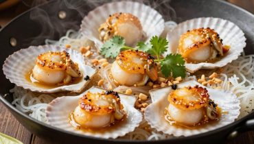 Scallop Pad Thai: the 3-step technique for perfectly tender scallops