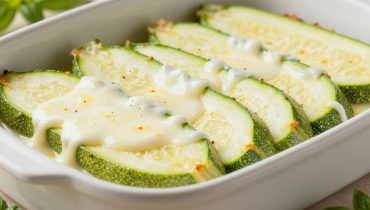 Zucchini gratin with mozzarella: 25 minutes for a light and melting dish under 200 calories per serving