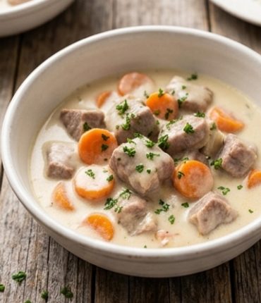 Homemade Veal Blanquette