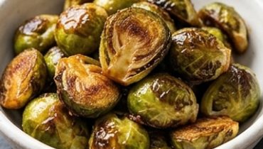 Honey Balsamic Caramelized Brussels Sprouts