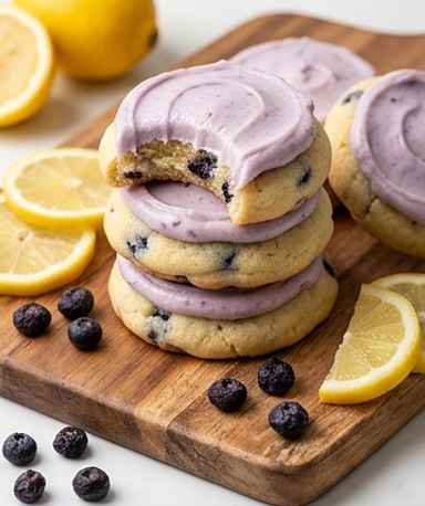 cookies-moelleux-au-citron-glacage-myrtille-sans-c cover