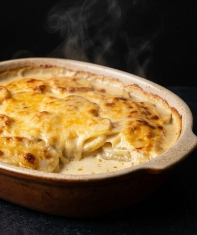 gratin-de-pommes-de-terre-fondant-au-gruyere-et-ch cover