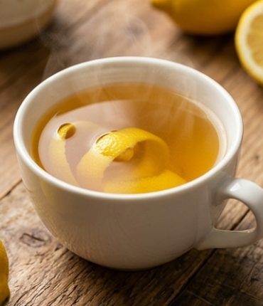 Homemade Lemon Zest Infusion